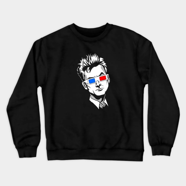 David 'effing Tennant Crewneck Sweatshirt by blakely737